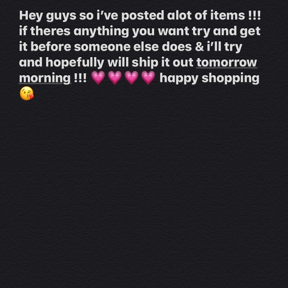 happy shopping 💗💗 - Picture 1 of 1